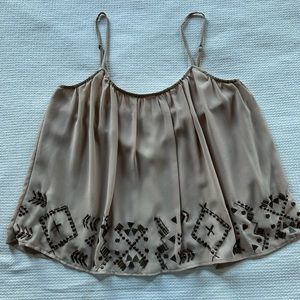 Isabel Lu swing crop top EUC